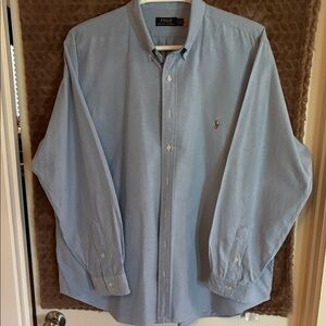 Polo by Ralph Lauren Light Blue Button-Down Dress Shirt